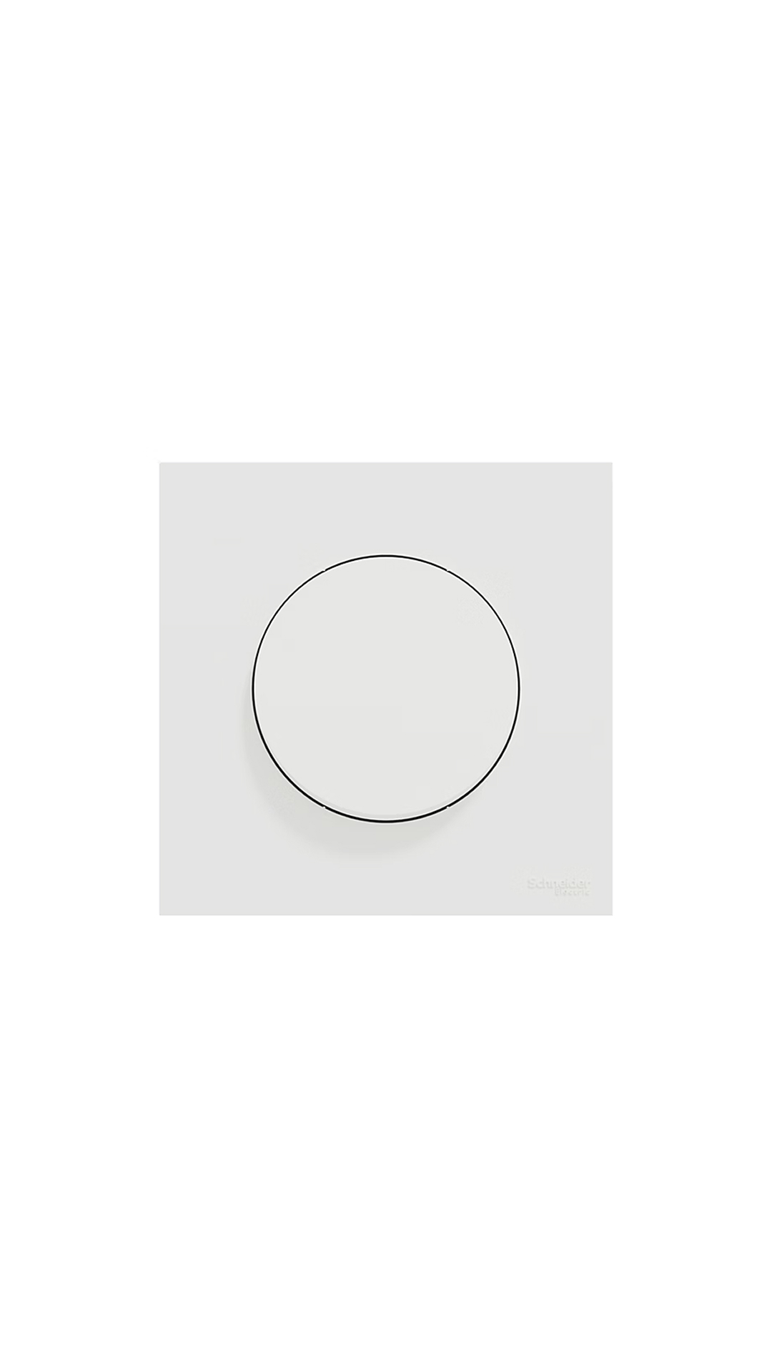 Interrupteur Schneider Odace, nu